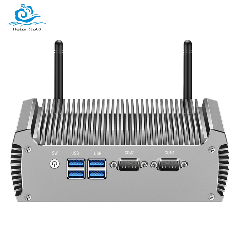 Intel Cpu Core I5 - インテル Core I7-5500U ミニPC、4xUSB3.0、1xHDMI、1xVGA、2xDB9 RS232、WiFi対応、Linux対応、産業用Windows10対応