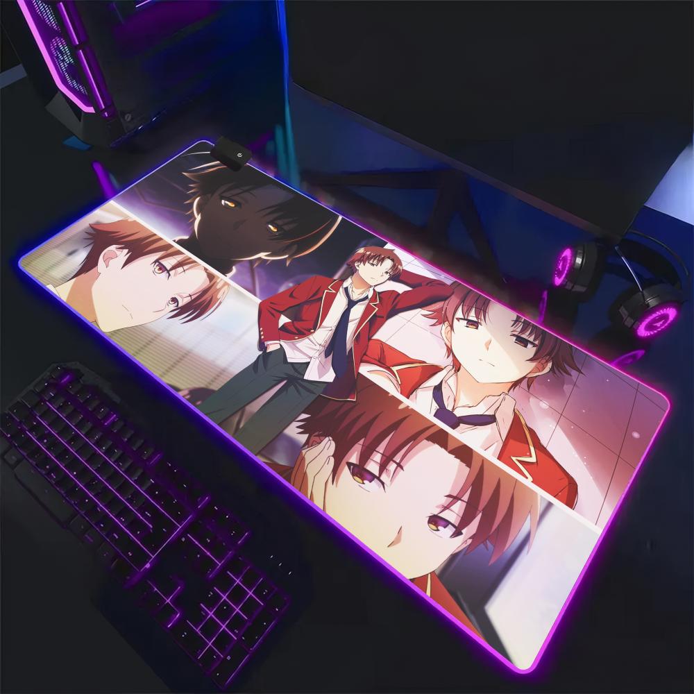 Mouse Pad Extended Rgb - Classroom Of The Elite マウスパッド RGB、ゲーミングマット