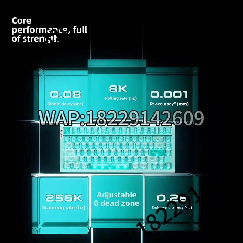 Esports Gamer - ATK RS7 エアキーボード磁気スイッチ RT0.001 8KHz ガスケット