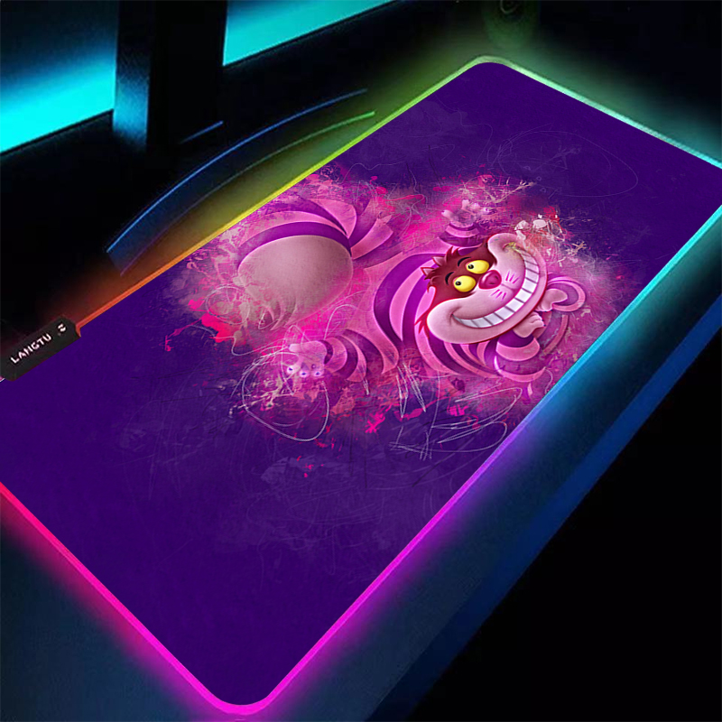 Esports Gaming Mice - 大型マウスパッド RGB 不思議の国のアリス ノートパソコン PC ゲーマー