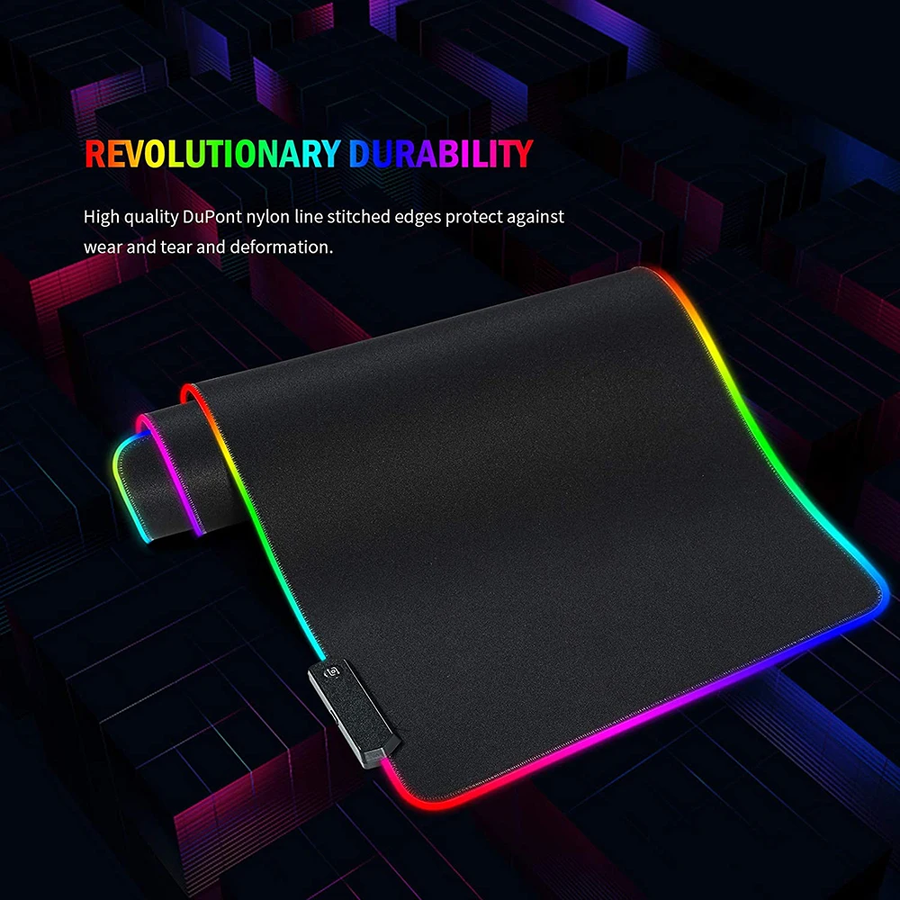 RGBゲーミングマウスパッド - 大型拡張LEDマウスパッド - Mouse Pad Extended Rgb のレビューと価格