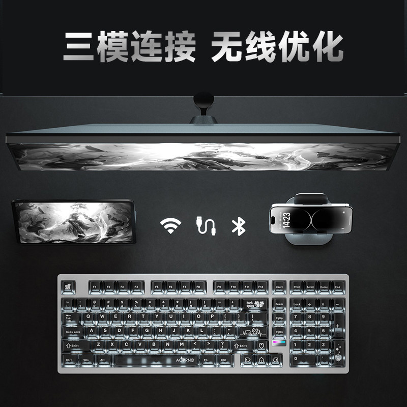 Weika Max102 アルミケースワイヤレスメカニカルキ - Esports Gamer のレビューと価格