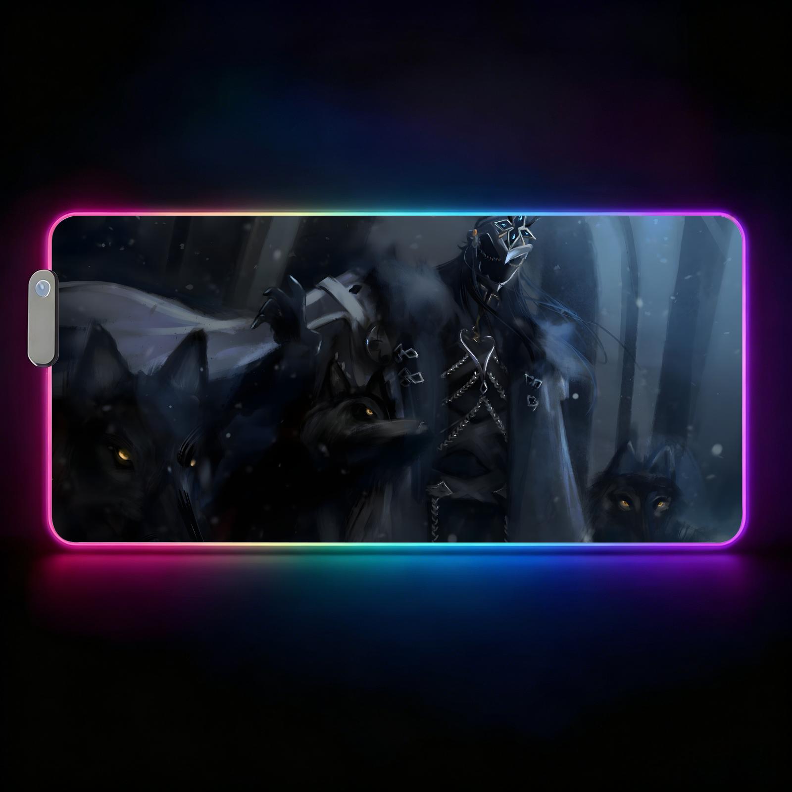 大型RGBバックライト付きeスポーツゲーミングマウスパッド、 - Mouse Pad Extended Rgb のレビューと価格