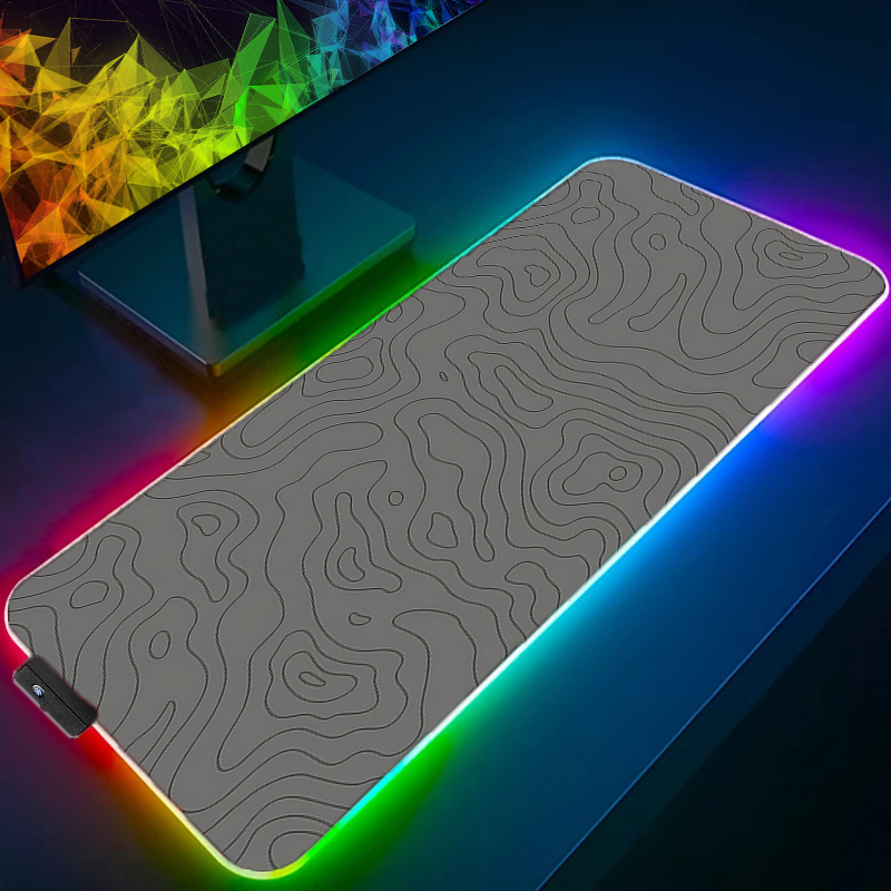RGB LED マウスパッド拡張ストラタ液体マウスパッドステ - Mouse Pad Extended Rgb のレビューと価格