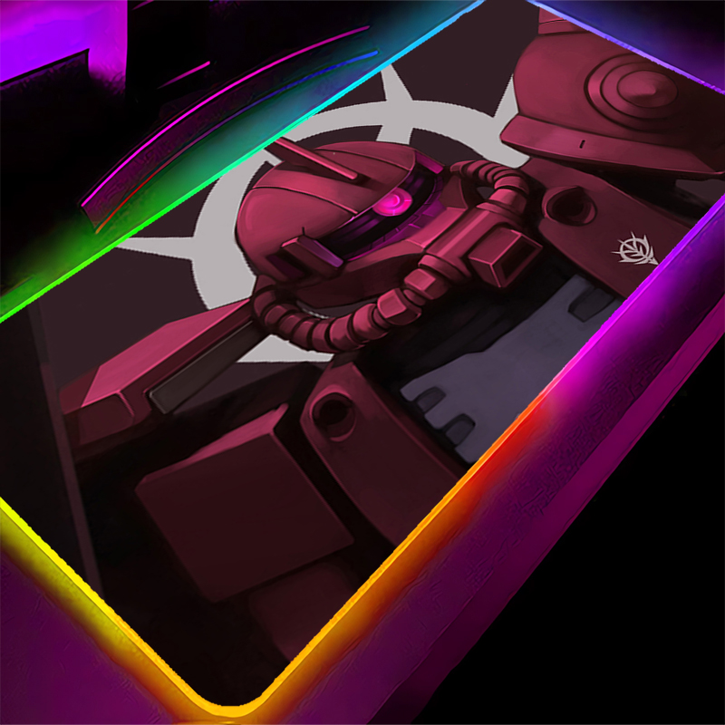 LED厚型ゲーミングマウスパッド アニメ メカニカルウォリア - Mouse Pad Extended Rgb のレビューと価格
