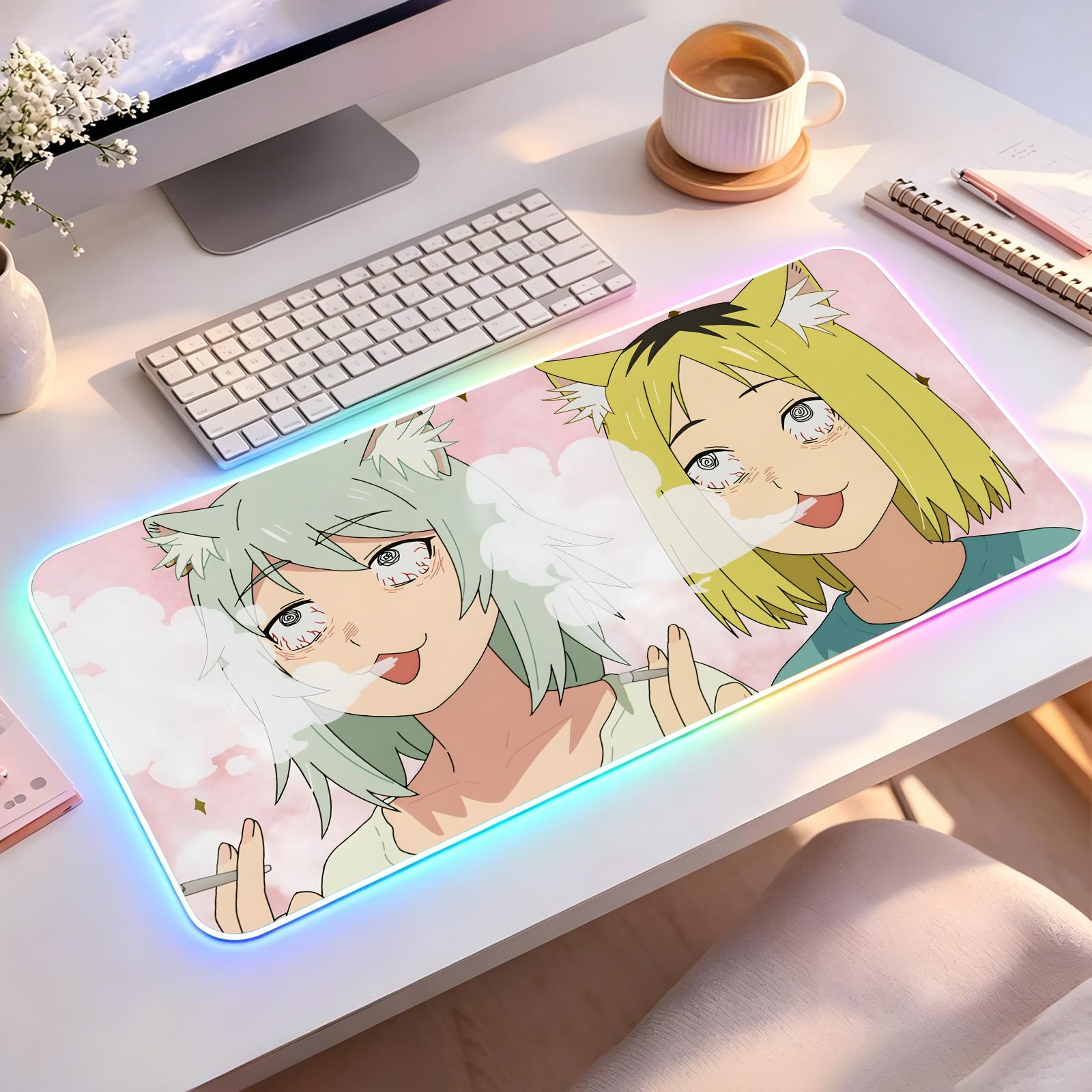 マウスパッド 大型 RGB バックライト付き eスポーツ ゲ - Mouse Pad Extended Rgb のレビューと価格