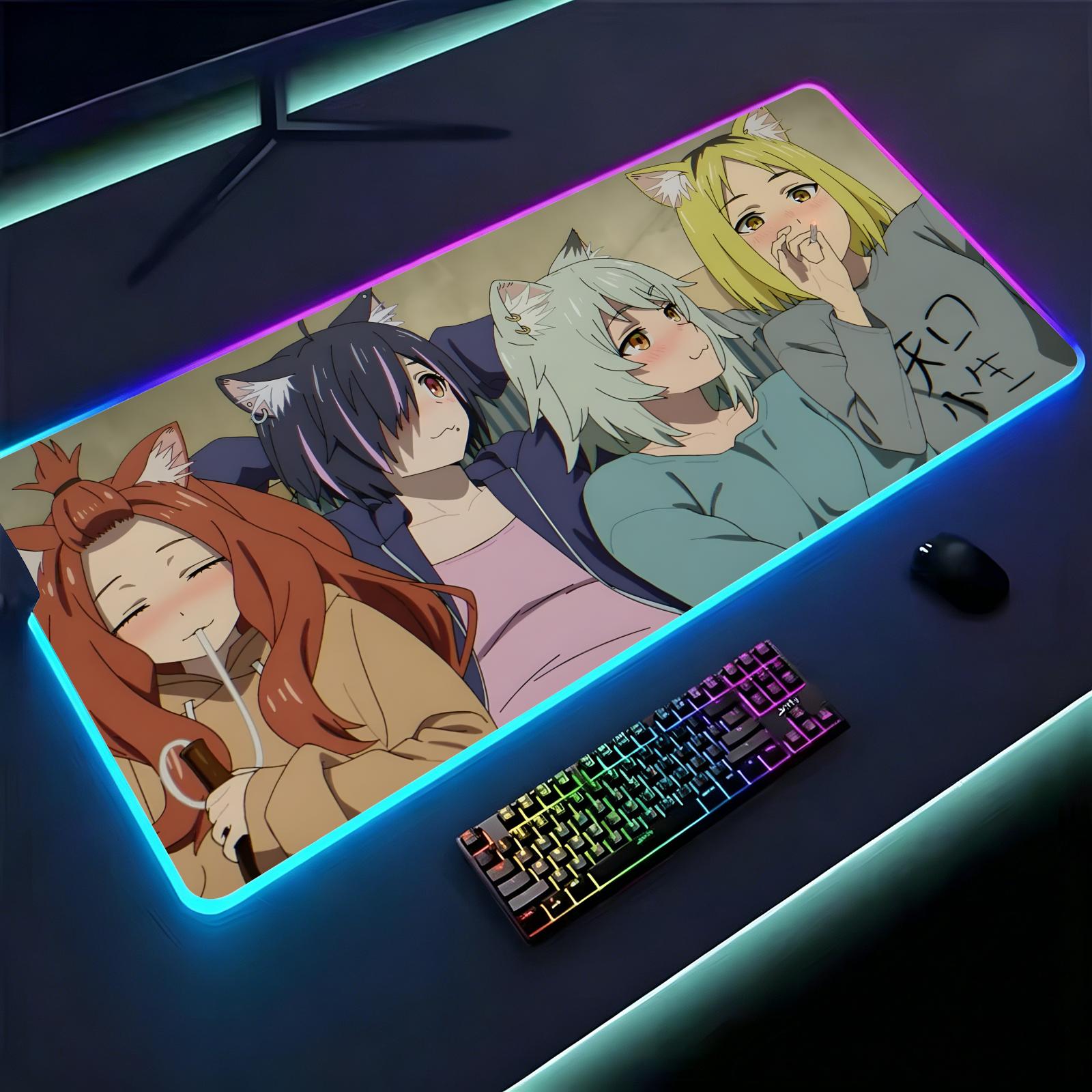 マウスパッド 大型 RGB バックライト付き eスポーツ ゲ - Mouse Pad Extended Rgb のレビューと価格