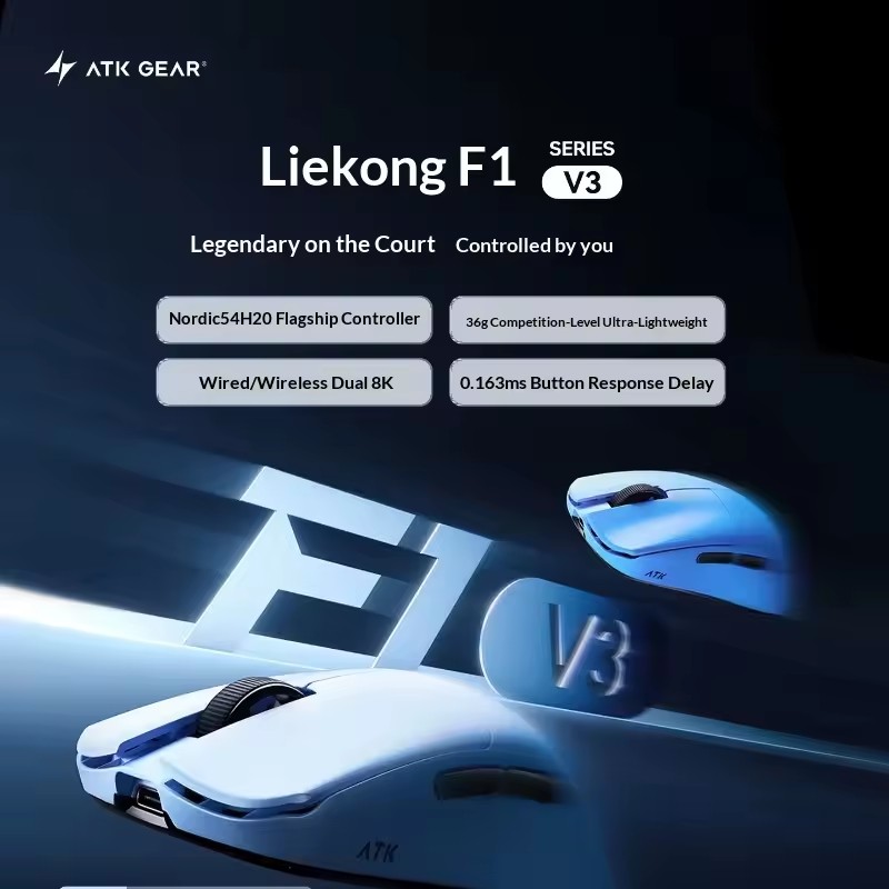 ATK F1 V2/V3 トライモードワイヤレスマウス PA - Esports Gamer のレビューと価格