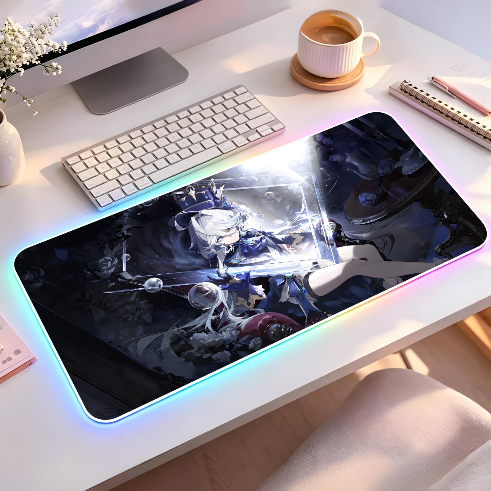 大型RGBバックライト付きeスポーツゲーミングマウスパッド、 - Mouse Pad Extended Rgb のレビューと価格